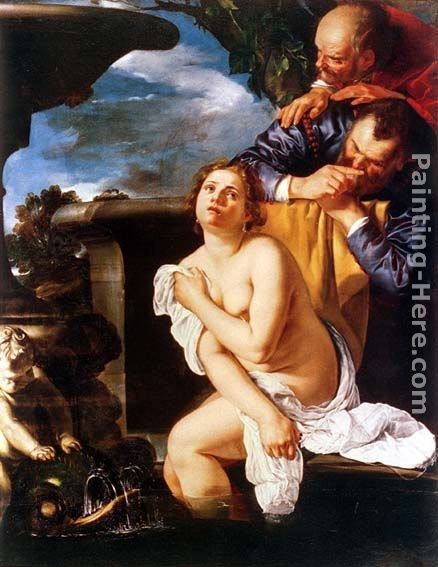 Artemisia Gentileschi Susanna ei vecchioni